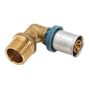 Raccordo a Gomito Maschio UNIDELTA per Tubi Multistrato 16 X 1/2'' Valvole Angolari Categoria Prodotto - Product Image 1