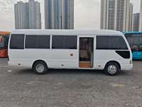 Bus Coaster d'occasion, manuel, 6 cylindres, diesel, moteur 4-6L, norme Euro 2, 23-29 places, porte pliante, Henan