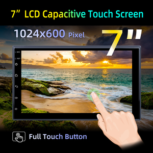 Uniervsal เครื่องเล่นวิทยุติดรถยนต์7นิ้วระบบลินุกซ์2.5D หน้าจอสัมผัสไร้สาย CarPlay แอนดรอยด์อัตโนมัติ FM BT สเตอริโอสำหรับรถยนต์ - Product Image 3