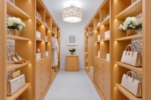 เก็บเสื้อผ้าสำหรับทุกเพศทุกวัยพร้อมพื้นที่แขวนและพับหลายพื้นที่ตู้เสื้อผ้าแบบร้อน - Product Image 6