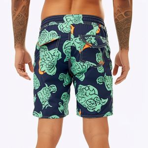 Shorts de Surf para Hombre de Secado Rápido, Poliéster Reciclado, Estampado de Leopardo, Diseño Personalizado, Traje de Baño de 1 Pieza con Logotipo Personalizado - Product Image 3