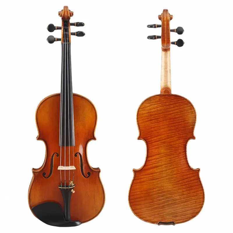 Maîtriser le violon pur fait à la main jouant du violon de haute qualité pour étudiants adultes de qualité professionnelle 4/4-1/4(FV108)