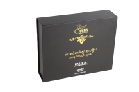 Boîte en papier rigide en forme de livre de luxe personnalisée, emballage pliable, boîtes cadeaux magnétiques avec insert en mousse EVA