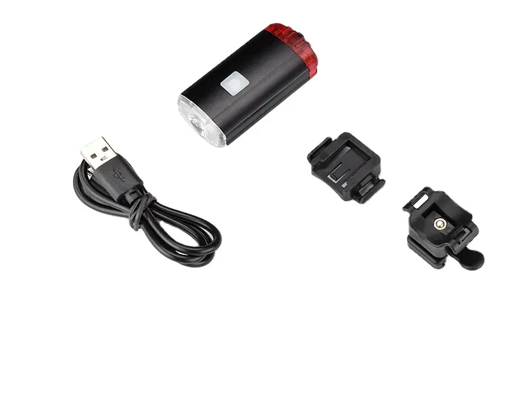 Lampe torche vélo Rechargeable USB 5 modes, 5W, LED XPE, éclairage avant pour bicyclette, avec voyant d'avertissement