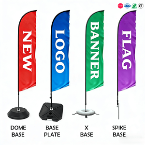 Digital Printed Polyester Feather Flags Banners for Automotive Agriculture Beach Use-Promotional Products for Business Events
