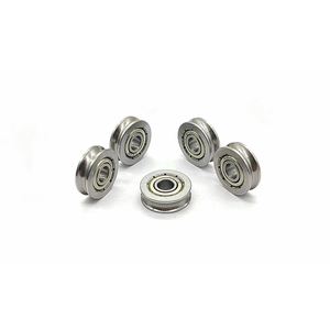 <span class=keywords><strong>Roulement</strong></span> à billes à <span class=keywords><strong>gorge</strong></span> profonde durable et stable en acier, <span class=keywords><strong>roue</strong></span> de guidage U6044ZZ 4*13*4, <span class=keywords><strong>roulement</strong></span> de poulie de guidage à <span class=keywords><strong>gorge</strong></span> en <span class=keywords><strong>U</strong></span> pour câblage - Product Image 1