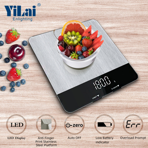 Balance de cuisine Anti-numérique en acier inoxydable, 5kg, 11lb, électronique, bon marché - Product Image 5