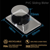 Emballage à clapet biodégradable personnalisé en blister pour plantes avec insert en papier imprimé