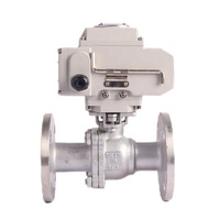 Vanne à boisseau sphérique électrique en acier inoxydable 304/316L à performance d'étanchéité excellente pour milieux aqueux, OEM ISO9001/CE