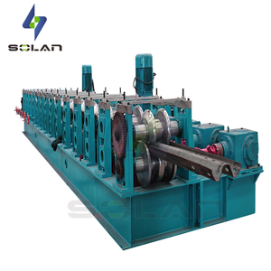 Đường cao tốc guardrail máng xối cuộn tạo thành máy PLC kiểm soát được sử dụng để xây dựng - Product Image 4