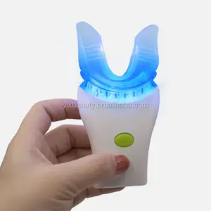 10 Phút Sonic Răng Làm Trắng Ánh Sáng Màu Xanh Mini Tẩy Trắng Đèn Răng Thiết Bị Làm Sạch