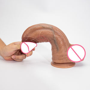 Großhandel Realistischer Vibrator für Frauen, Großer Weicher Silikon- oder TPE-Material G-Punkt-Massagegerät Erotikspielzeug für Erwachsene - Product Image 2
