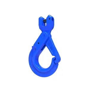 High Quality Hook Shenli Rigging High Quality G100 Special Clevis Self-locking Hook With Grip Latch For Chain Slings