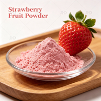 Poudre de jus de fruits aromatisée à l'extrait de fraise lyophilisée naturel de qualité alimentaire pure à 100 %, en vrac, entrepôt USA