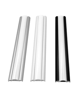 Bande de bordure noire et blanche, accessoires de <span class=keywords><strong>camping</strong></span>-<span class=keywords><strong>car</strong></span>, caravane, profil en aluminium, décoration de bord - Product Image 1