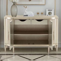 Rangement de meubles de salon moderne sur mesure, buffet en bois massif, armoire, console, tables de luxe