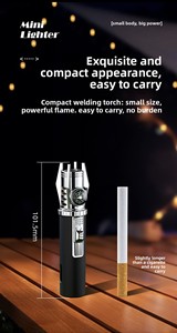 Briquet portable miniature Dericsson, briquet gonflable coupe-vent avec boussole - Product Image 6