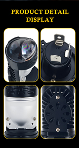 GOODZOOM Mini lente de proyector biled H4 bombilla de faro LED 24 voltios Plug and Play Bi Led proyector de luz faros H4 para coche - Product Image 4