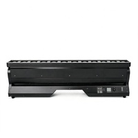 FEIYUEYUE Barra de Luz Móvil LED RGBW de 12x40W con Tira Estroboscópica Lateral, DMX, Zoom, Beam, Wash, Luz Lineal para Escenario, DJ, Club, Conciertos