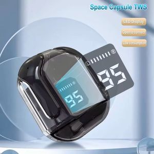 Écouteurs intra-auriculaires sans fil BT transparents avec affichage numérique LED de la puissance, son stéréo, pour le gaming et le sport - Product Image 2