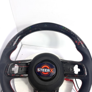 Volante de Fibra de Carbono Forjado <span class=keywords><strong>Modificado</strong></span> al por Mayor con Calefacción y Luz LED de RPM para <span class=keywords><strong>Jeep</strong></span> Gladiator JT y Wrangler JL <span class=keywords><strong>Rubicon</strong></span> 392 - Product Image 4