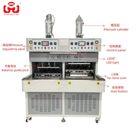 Machine de pressage à chaud pour houppettes à coussin d'air à double station 15KHZ, nouvelle, certifiée CE, 380V/220V