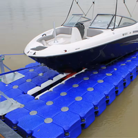 Cubos modulares Jet Ski Muelle flotante Bloques de pontones flotantes Puente flotante Plataforma de pasarela