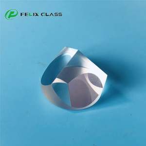FELIX D12.7mm Cube d'angle en verre de quartz optique UV en silice fondue, réflecteurs prismatiques - Product Image 3