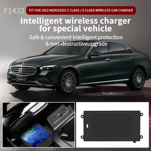 Pour MERCEDES C/S/<span class=keywords><strong>GLC</strong></span> 2021-2023 chargeur sans fil de voiture adaptateur de plaque de charge de téléphone portable rapide Modification intérieure pièces automobiles - Product Image 2