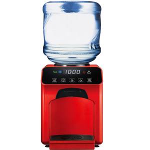 Электрический настольный диспенсер для горячей и холодной воды 110В/220В, пластиковый кулер для воды для домашнего использования, компактная система подачи воды - Product Image 1