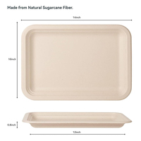 Assiettes Compostables en Fibre de Canne à Sucre – Vaisselle Biodégradable Écologique – Idéales pour le Barbecue