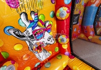 Nouveaux jeux gonflables ips système de jeu interactif ips ninja fête