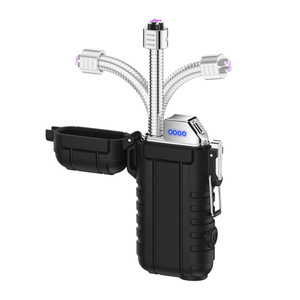 Encendedor de Cigarrillos Recargable con Manguera Extensible, Resistente al Agua IP56, para Uso en Exteriores - Product Image 1