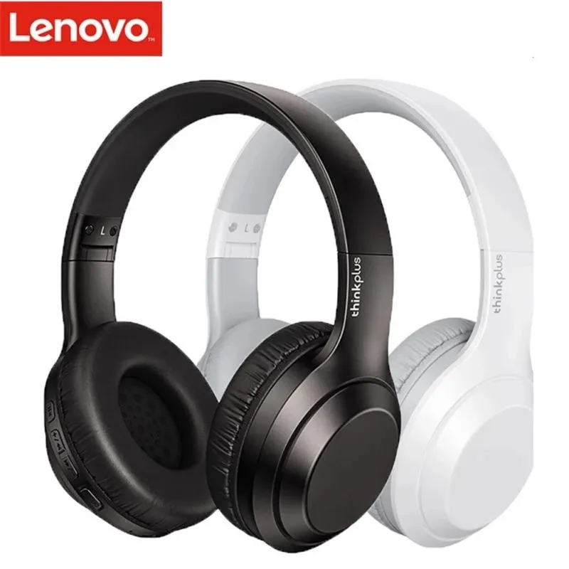 Lenovo Player Bluetooth Headphones with Microphone Wireless Stereo Headset Music for iPhone Samsung Xiaomi mp3 Sports TH10