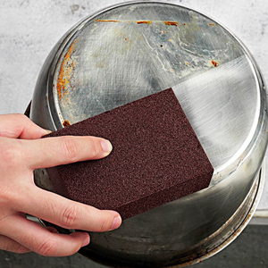 Tampon à récurer coloré haute densité en émeri, remplace le tampon de nettoyage en <span class=keywords><strong>laine</strong></span> d'acier pour cuisine - Product Image 3