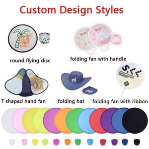 Abanico Plegable de Nailon con Impresión UV Personalizada, Juguete Flexible y Portátil para Aliviar el Estrés, con Logotipo Personalizado y Diseño de Dibujos Animados para Regalos Promocionales - Product Image 5