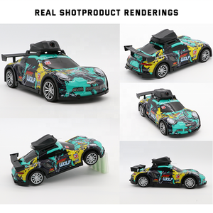 AiJH 2.4G fotocamera sportiva Rc auto FPV auto da corsa con luci APP <span class=keywords><strong>Video</strong></span> in tempo reale scattare foto 4CH Rc Drift Car - Product Image 2