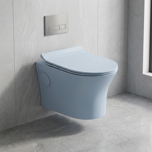 Toilette suspendue murale haut de gamme avec bidet WC sanitaires siège de cuvette de toilette en céramique lavabo de toilette suspendu - Product Image 1