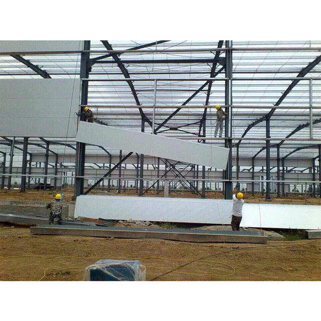 Industrial Large Span Real Estate Prefabricated Building Galvanized Steel Structure Workshop Factory Design for Construction