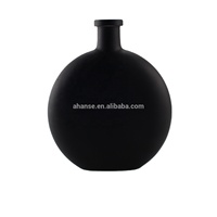 250ml 480ml 8oz 16oz personnalisé noir mat luxe haute qualité bouteille en verre d'huile d'olive extra vierge biologique avec bouchon en liège