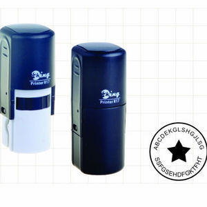 Sello de goma redondo para maestro, con logo personalizado, con tamaño R17mm - Product Image 1