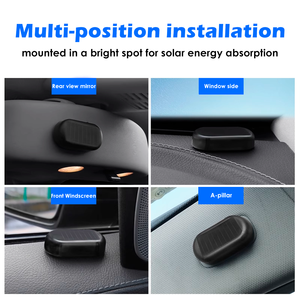 Sistema de Seguridad de Luz Led Universal para <span class=keywords><strong>Coche</strong></span>, Luz de Advertencia Simulada, Flash <span class=keywords><strong>Antirrobo</strong></span>, Parpadeo, Luz de Precaución, <span class=keywords><strong>Alarma</strong></span> Solar - Product Image 6