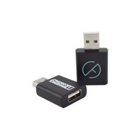 Adaptador de conector hembra macho USB de carga rápida Detener el robo de datos Proteger la privacidad para iPhone iPad Bloqueador de impresora para conexión segura