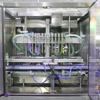 10 buses linéaire Servo automatique ligne de remplissage automatique embouteillage capsulage étiquetage tri pour verre boissons main 200ml miel