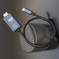 4K 60Hz tipo C HDTV Adaptador convertidor USB C a HDTV macho Cable de vídeo para Macbook laptop Tablet