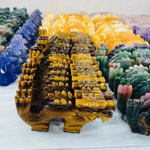 Großhandel hochwertige Kristall drachen Heilung geschnitzten chinesischen Drachen