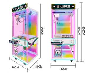 Chất lượng cao đầy màu sắc <span class=keywords><strong>LED</strong></span> ánh sáng Quà Tặng máy-Claw búp bê máy cho mái vòm, trung tâm mua sắm, và các trung tâm giải trí gia đình - Product Image 5