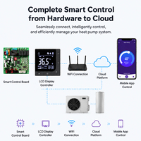 Pompe à chaleur domestique Chauffe-eau Tuya Contrôleur de pompe à chaleur Wifi Circuit imprimé PCBA