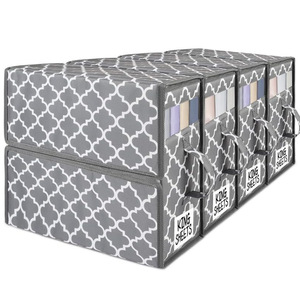 SheetCube Organisateurs de draps de <span class=keywords><strong>lit</strong></span> et rangement Boîte de rangement pliable <span class=keywords><strong>pour</strong></span> literie Conteneur avec fenêtre et étiquette <span class=keywords><strong>pour</strong></span> couverture Housse de <span class=keywords><strong>couette</strong></span> - Product Image 1