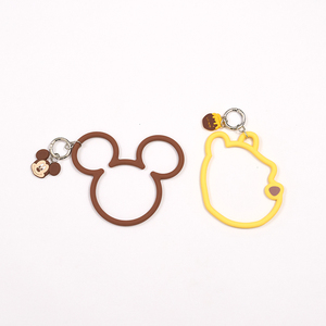 พวงกุญแจซิลิโคนรูปทรงการ์ตูนน่ารัก เป็นมิตรกับสิ่งแวดล้อม ทนทาน ใช้งานได้หลากหลาย - Product Image 1